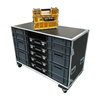8 Drawer 6 Way Stanley Fatmax Production Tool Flightcase